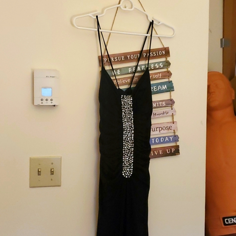 Black formal or prom/wedding dress